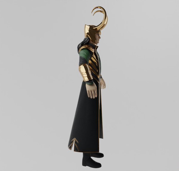 3D Loki Lowpoly Rigged - TurboSquid 2034094