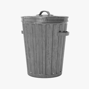Metal Bin Trash model