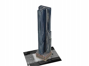 beekman office tower low poly