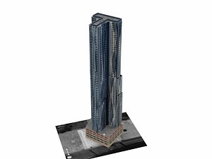beekman office tower low poly
