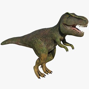 Trex dinosaur game model Tyrannosaurus | 3D model