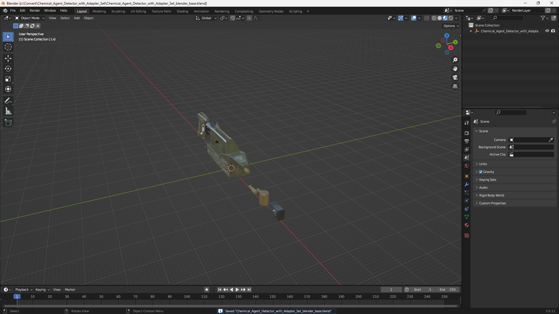 Chemical Agent Detector with Adapter Set model https://p.turbosquid.com/ts-thumb/EV/xlhQsg/t5/chemical_agent_detector_with_adapter_set_1001/jpg/1759767156/1920x1080/fit_q87/96c6b42407ed80320331480146a7cc279caa6f7c/chemical_agent_detector_with_adapter_set_1001.jpg
