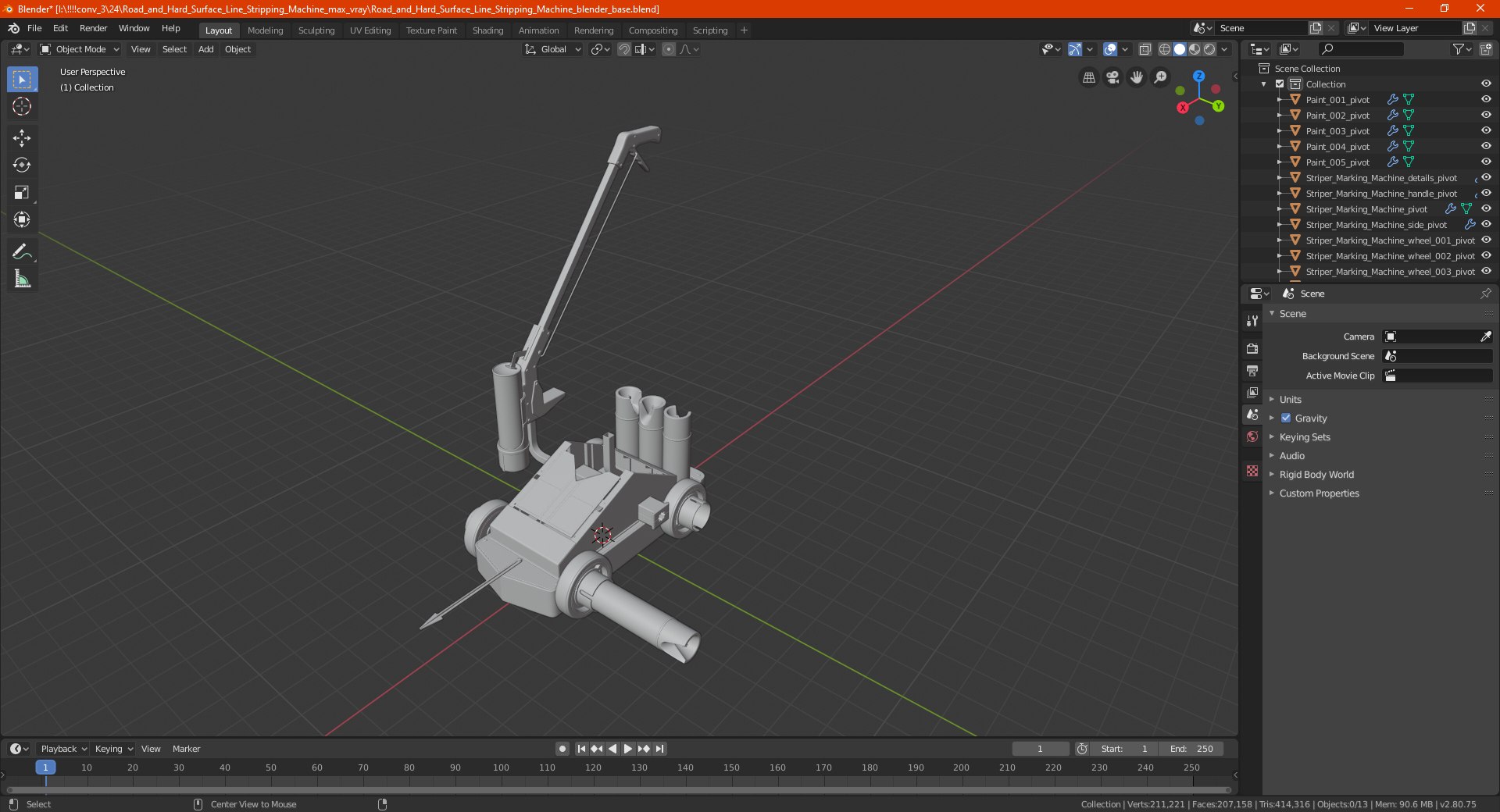 road hard surface line 3D model https://p.turbosquid.com/ts-thumb/EW/3Z2KAH/BkKszd2k/roadandhardsurfacelinestrippingmachinec4dmodel024/jpg/1608572381/1920x1080/fit_q87/dc948ecefa8c5a038e01a753ee4d9a7b0b772e8b/roadandhardsurfacelinestrippingmachinec4dmodel024.jpg