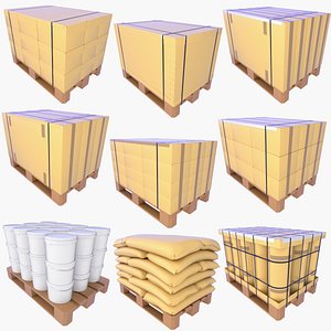 Pallets with Packaging v1