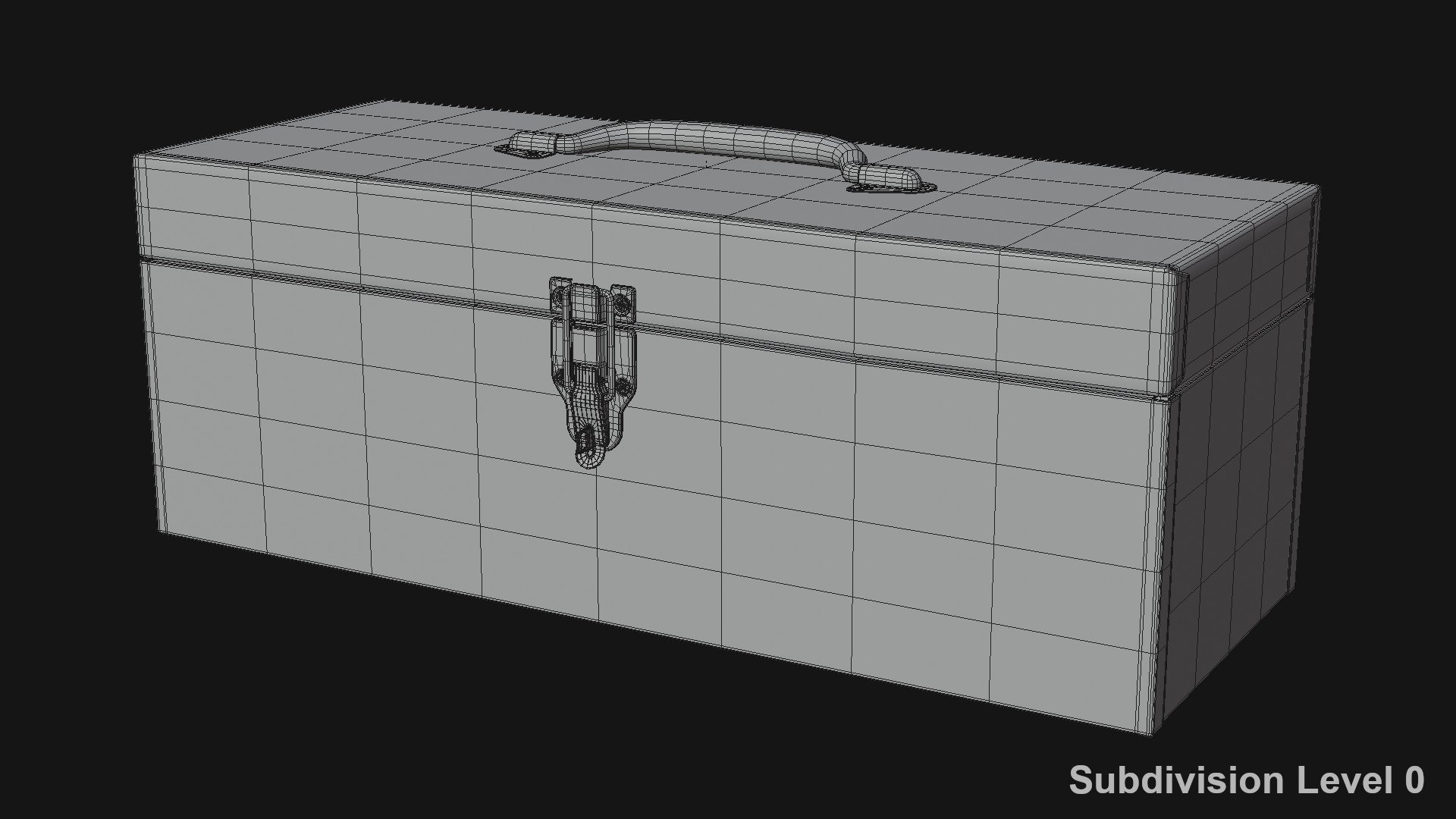 3D old toolbox model - TurboSquid 1494083