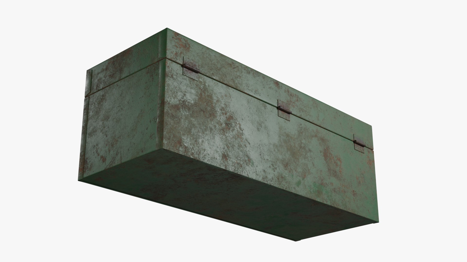 3D old toolbox model - TurboSquid 1494083