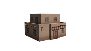 3D Middle Eastern Style Building - PBR  Game Ready