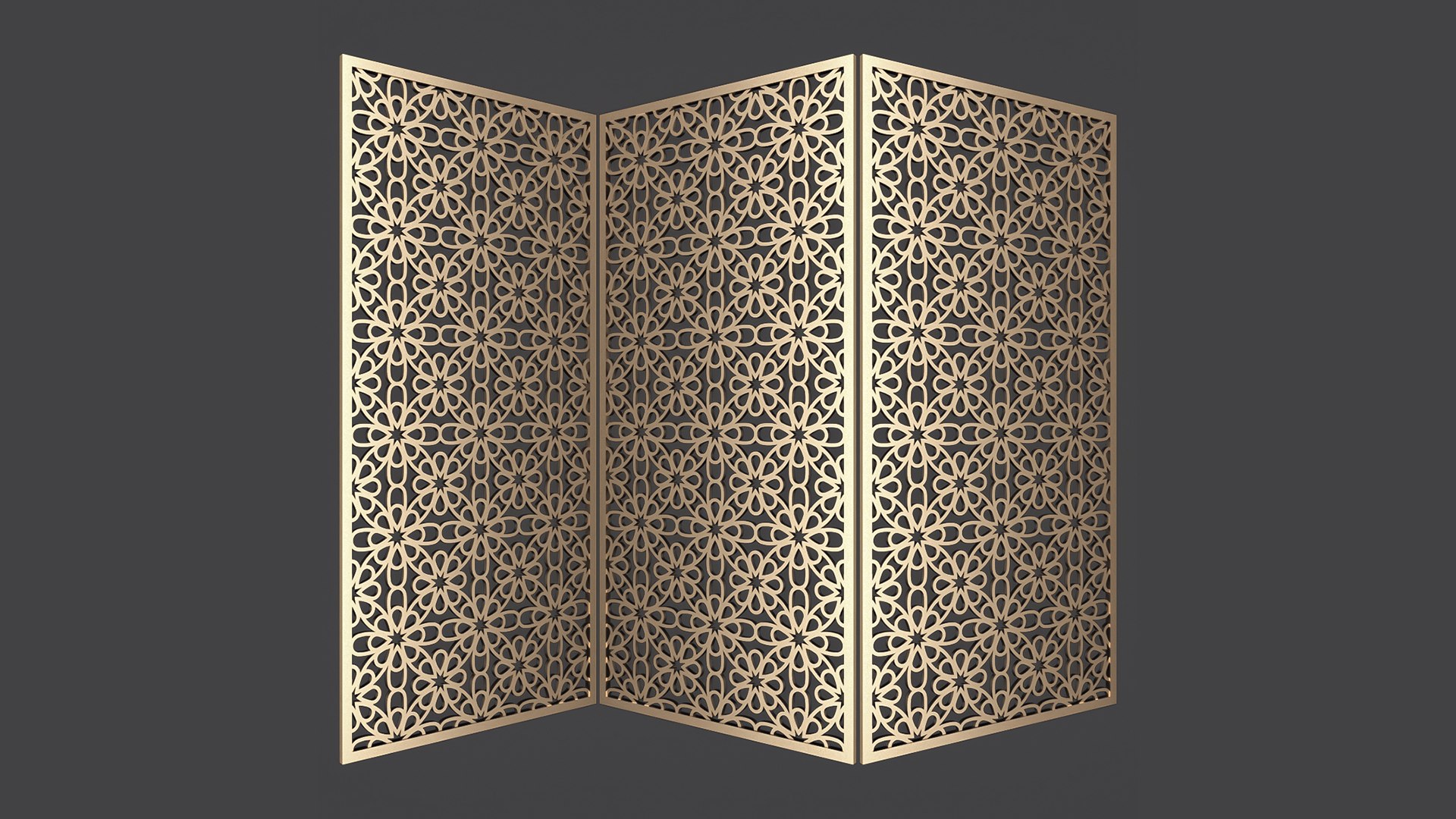 3D Decorative Panel - TurboSquid 1690489