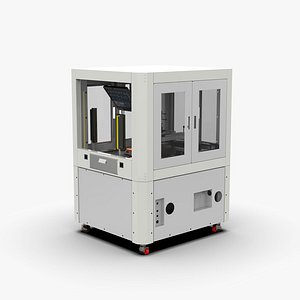 Modular Notebook Case Assembly Locking Machine 3D model