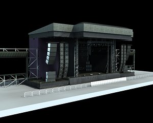 3d stage model