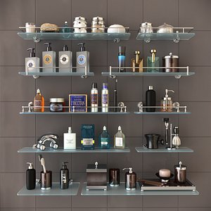 set accessories bathroom model