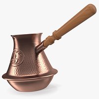 Copper Turkish Coffee Pot
