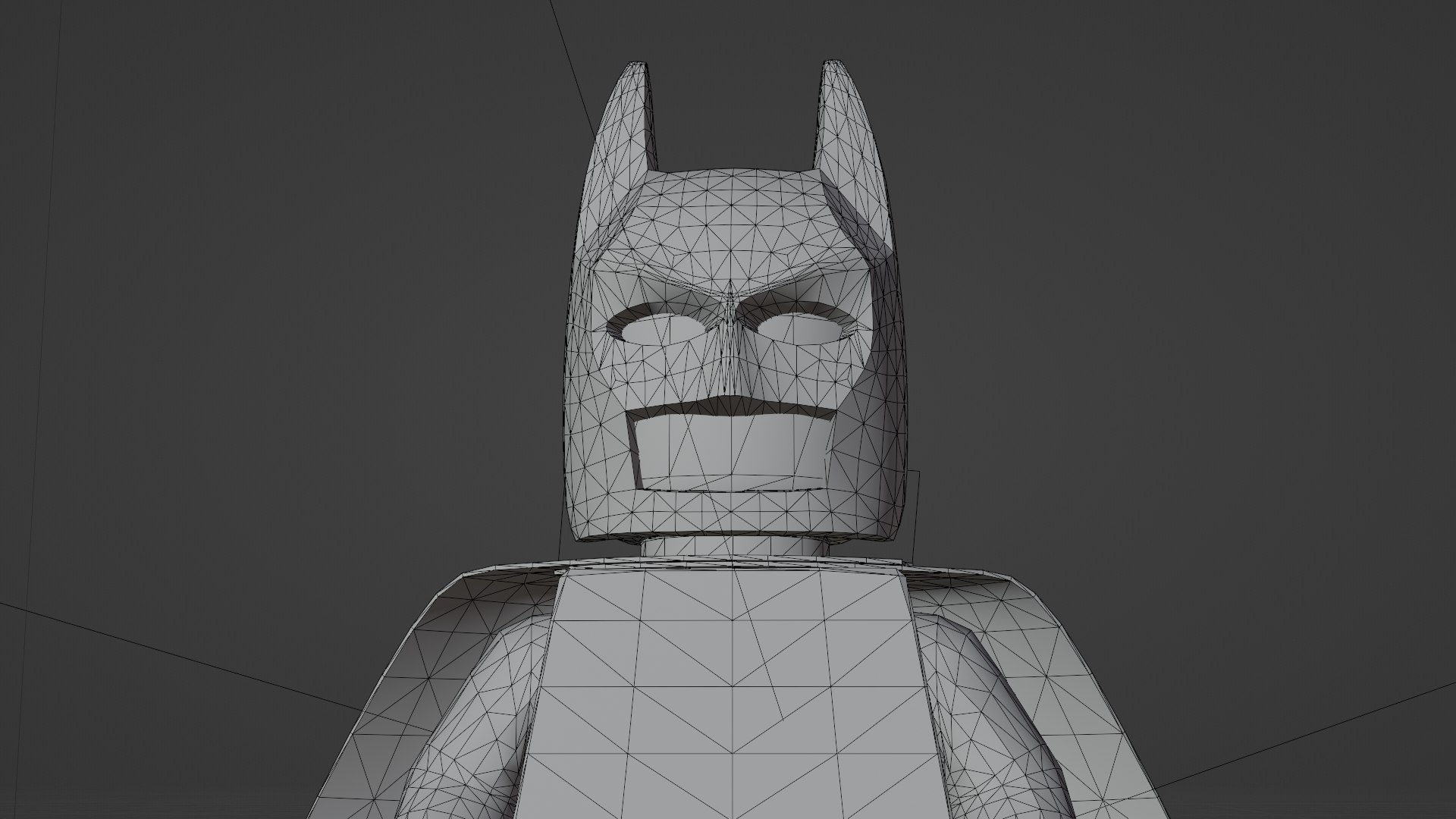3D Batman Toy 3D Model - Fully Textured And Printable STL - TurboSquid ...