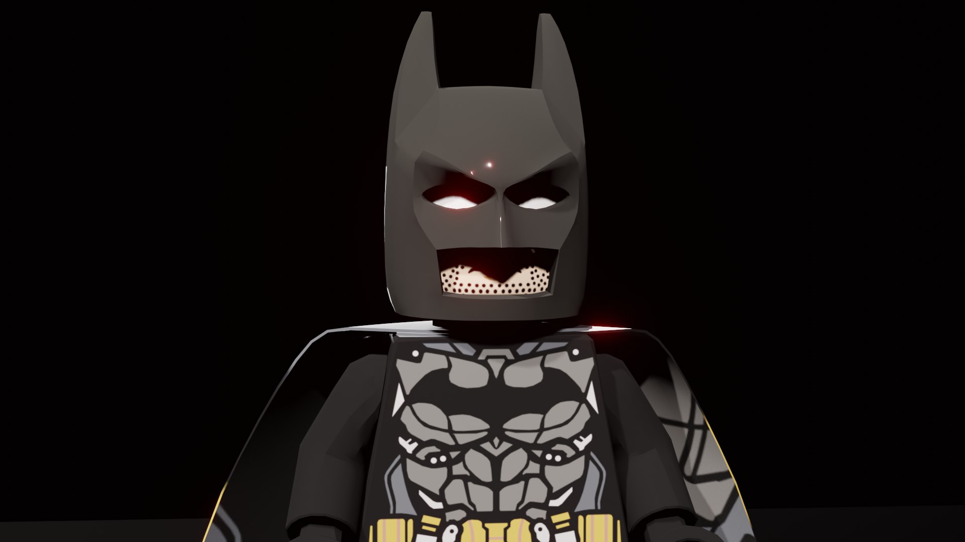 3D Batman Toy 3D Model - Fully Textured And Printable STL - TurboSquid ...
