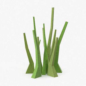 Low Poly Grass Large