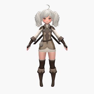 Rigged Characters Anime 3D Models for Download | TurboSquid