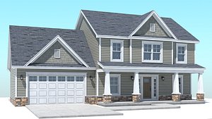Classic American House 007