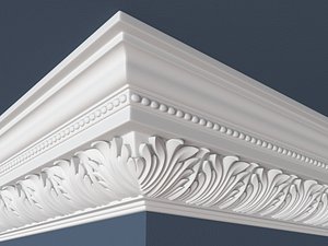 decorative molding 3d model