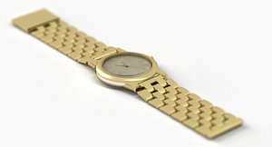 goldwatch clock time 3D model