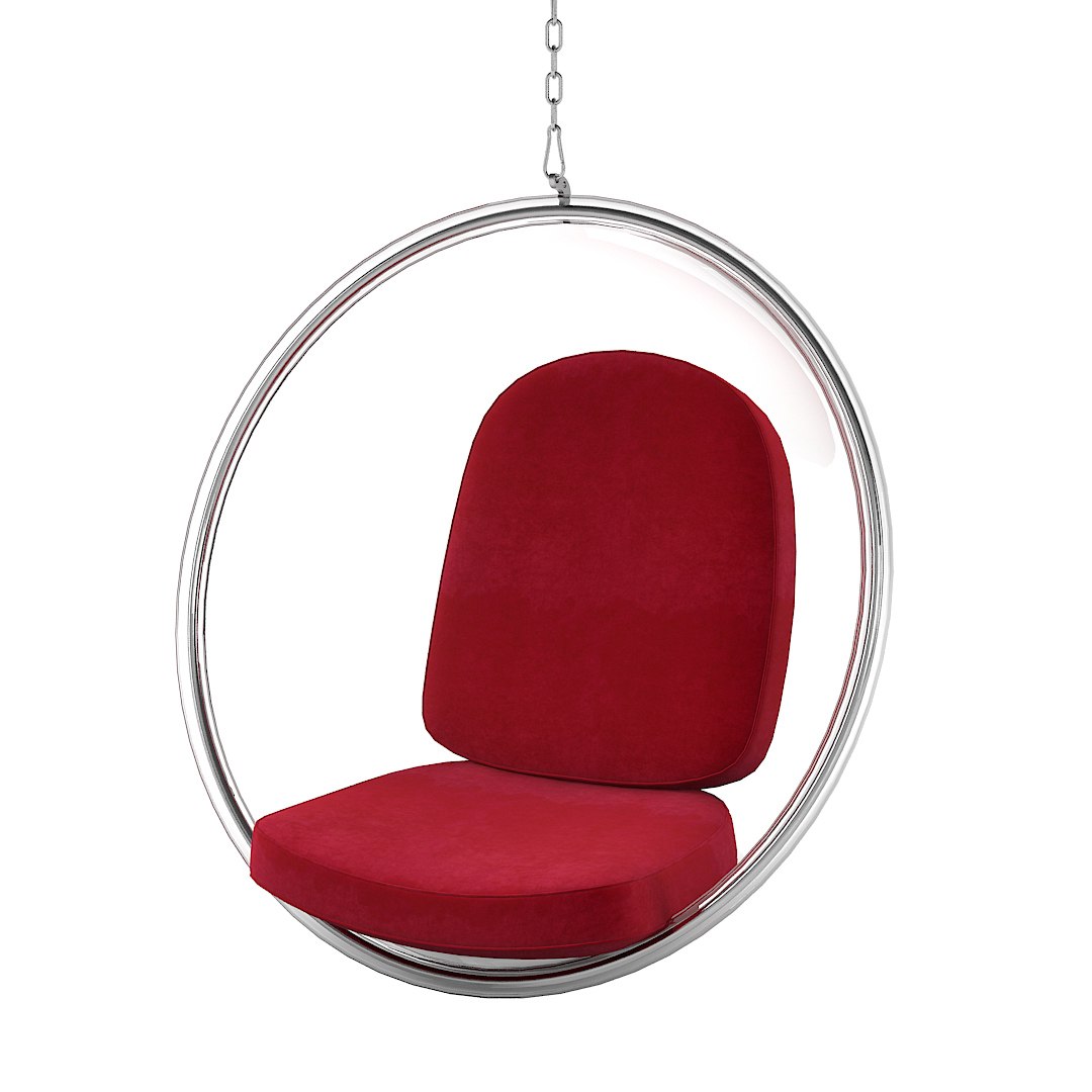 3D Hanging Bubble Chair TurboSquid 1641678