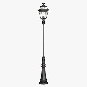 Roger Pradier Street Lamp Vosges 3D model