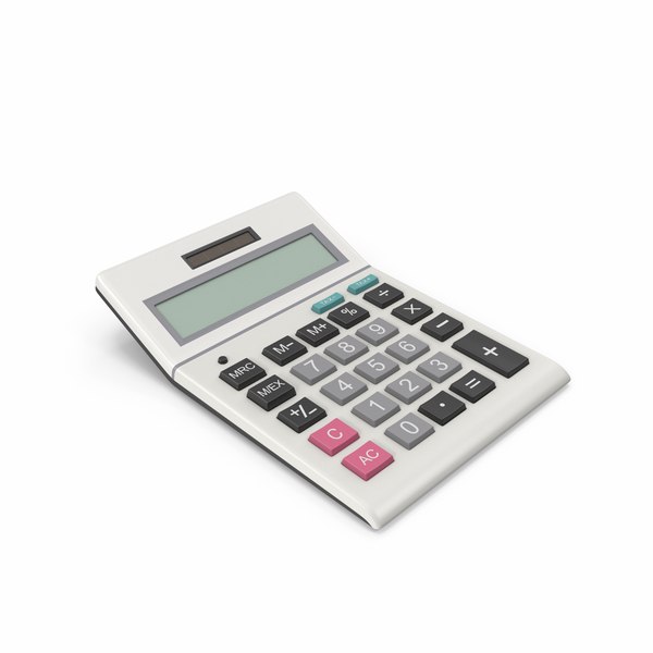 3D Calculator Model - TurboSquid 1833109