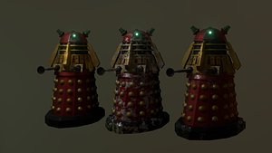 3D STEAMPUNK COMMADER DALEK PACK - Rogue Film Productions