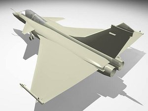 3d model dassault rafale