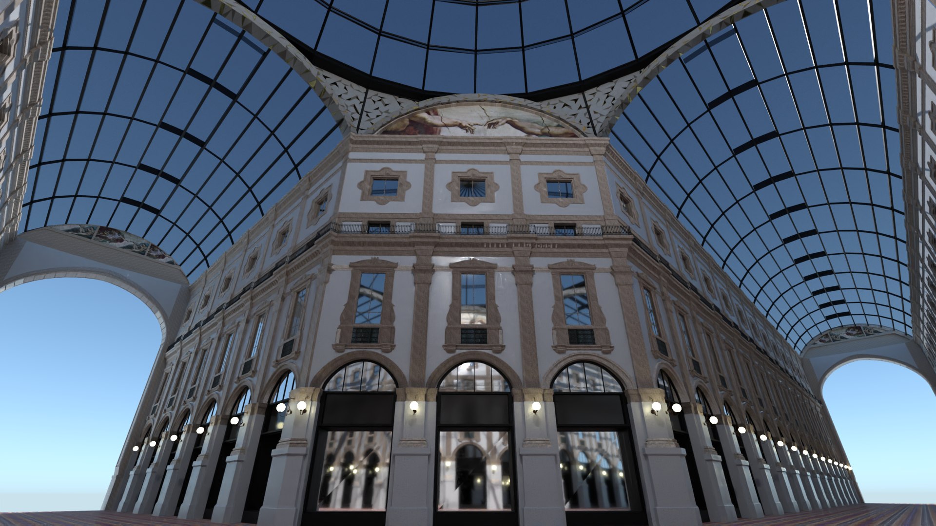 Galleria Vittorio Emanuele II | 3D model