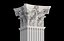 Round and rectangular corinth columns