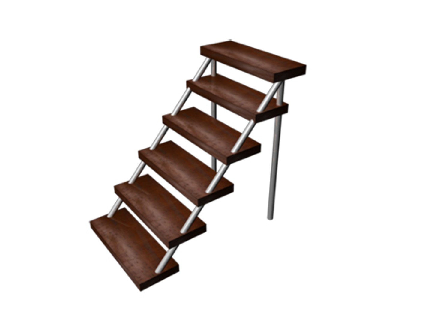 Maya Wood Shader Ladder