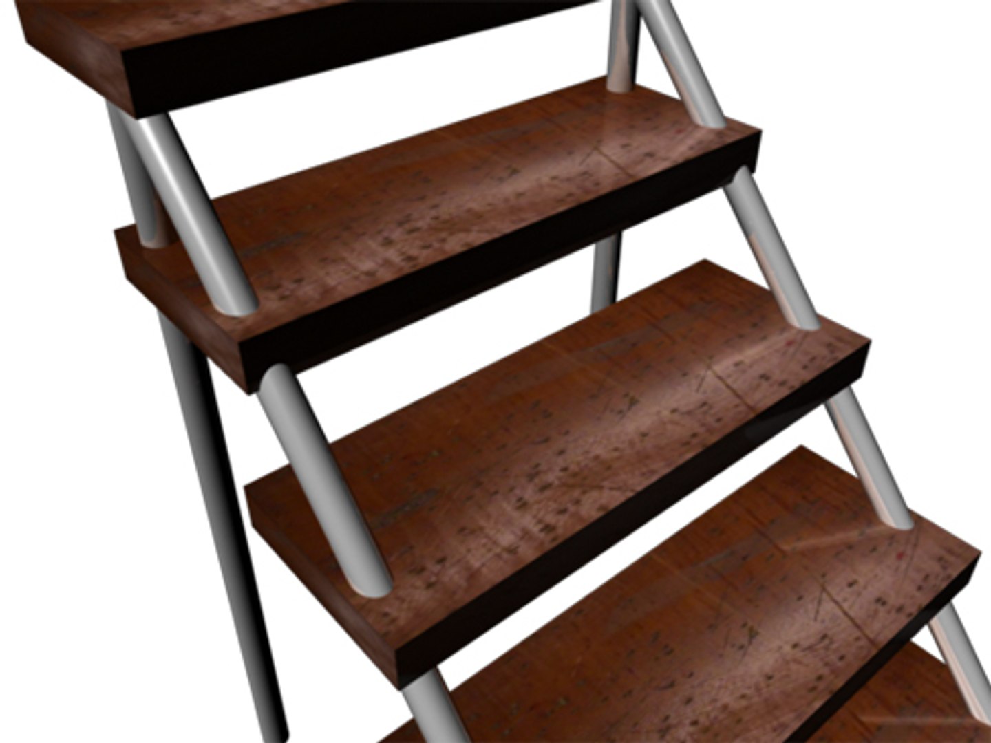 Maya Wood Shader Ladder