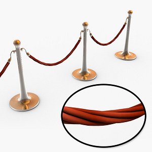 3ds max rope barrier
