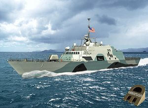 3D uss freedom lcs
