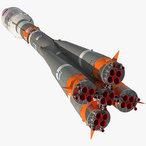 Soyuz 2 Orbital Launch Vehicle 3D model