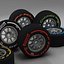 front tyre set