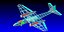 B-57 Bomber Solid Assembly Model