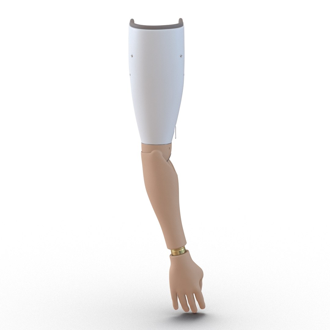 Prosthetic Arm Rigged 3d Model