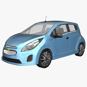 2015 chevy spark vehicle 3d obj