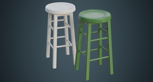 stool 2c 3D model