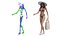 3D Bikini Girl With Bag Rigged model
