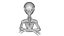 Alien Figurine