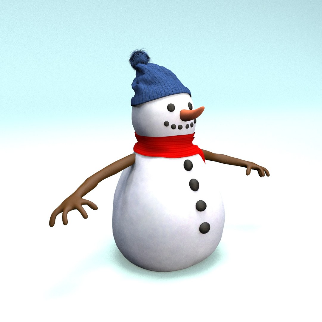 cartoon snowman 3D model https://p.turbosquid.com/ts-thumb/EW/z1qpc2/2N/3/jpg/1618575246/1920x1080/fit_q87/6822889deaca7d1178f69ecefbd807c25c1b80a9/3.jpg