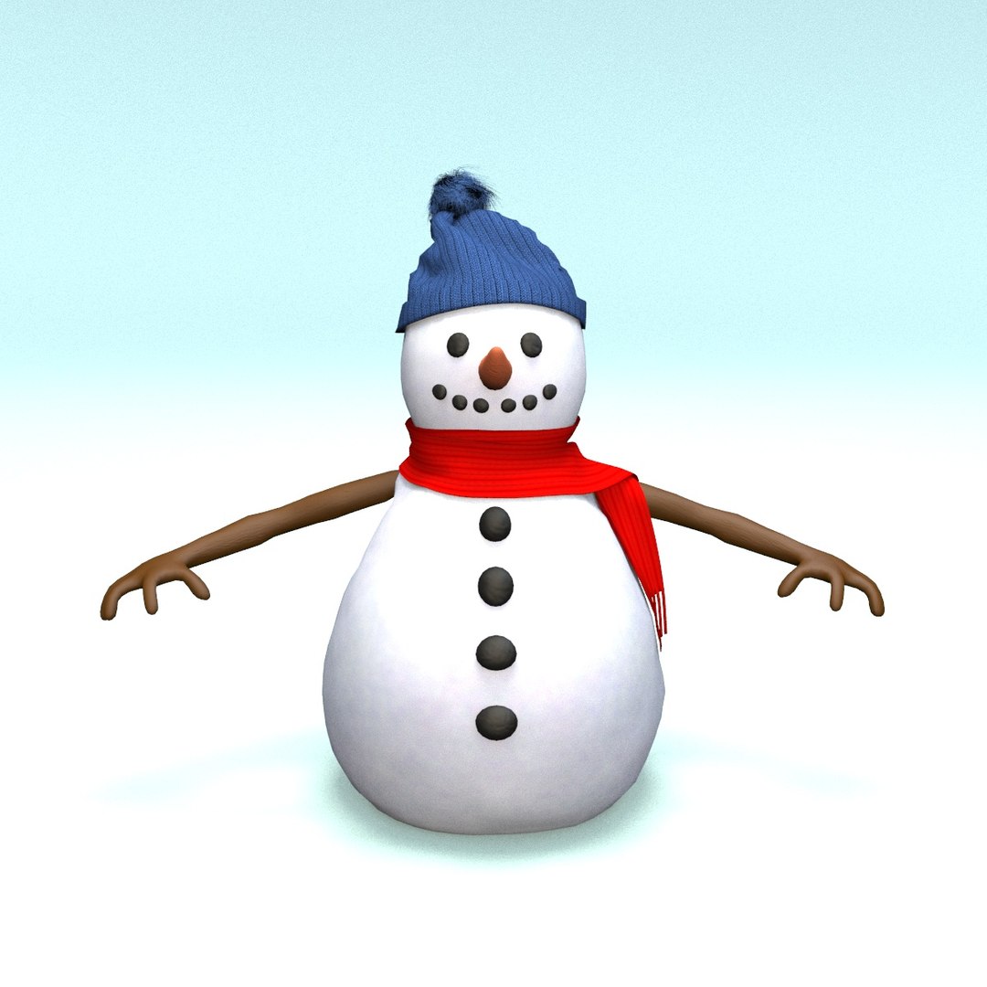 cartoon snowman 3D model https://p.turbosquid.com/ts-thumb/EW/z1qpc2/J0/2/jpg/1618575225/1920x1080/fit_q87/7af054198f0569e8be64d3dd877b118860771bd8/2.jpg