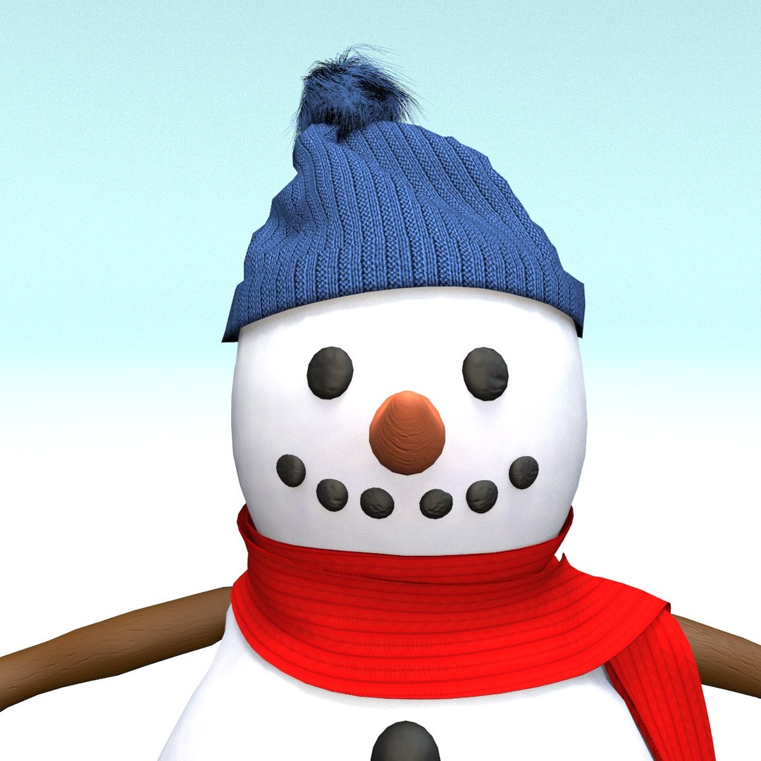 cartoon snowman 3D model https://p.turbosquid.com/ts-thumb/EW/z1qpc2/es/10/jpg/1618575374/1920x1080/fit_q87/6f993758e2529b091c8c72616f94ae3833cca98a/10.jpg