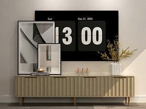 TV cabinet 3D model