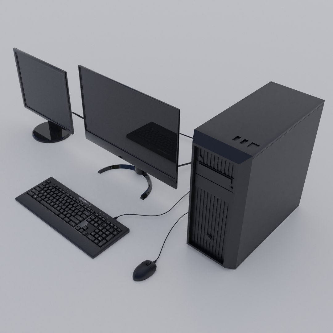 3D model modern computer realistic - TurboSquid 1481626