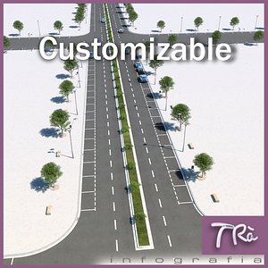 STREET CUSTOMIZABLE SCENE