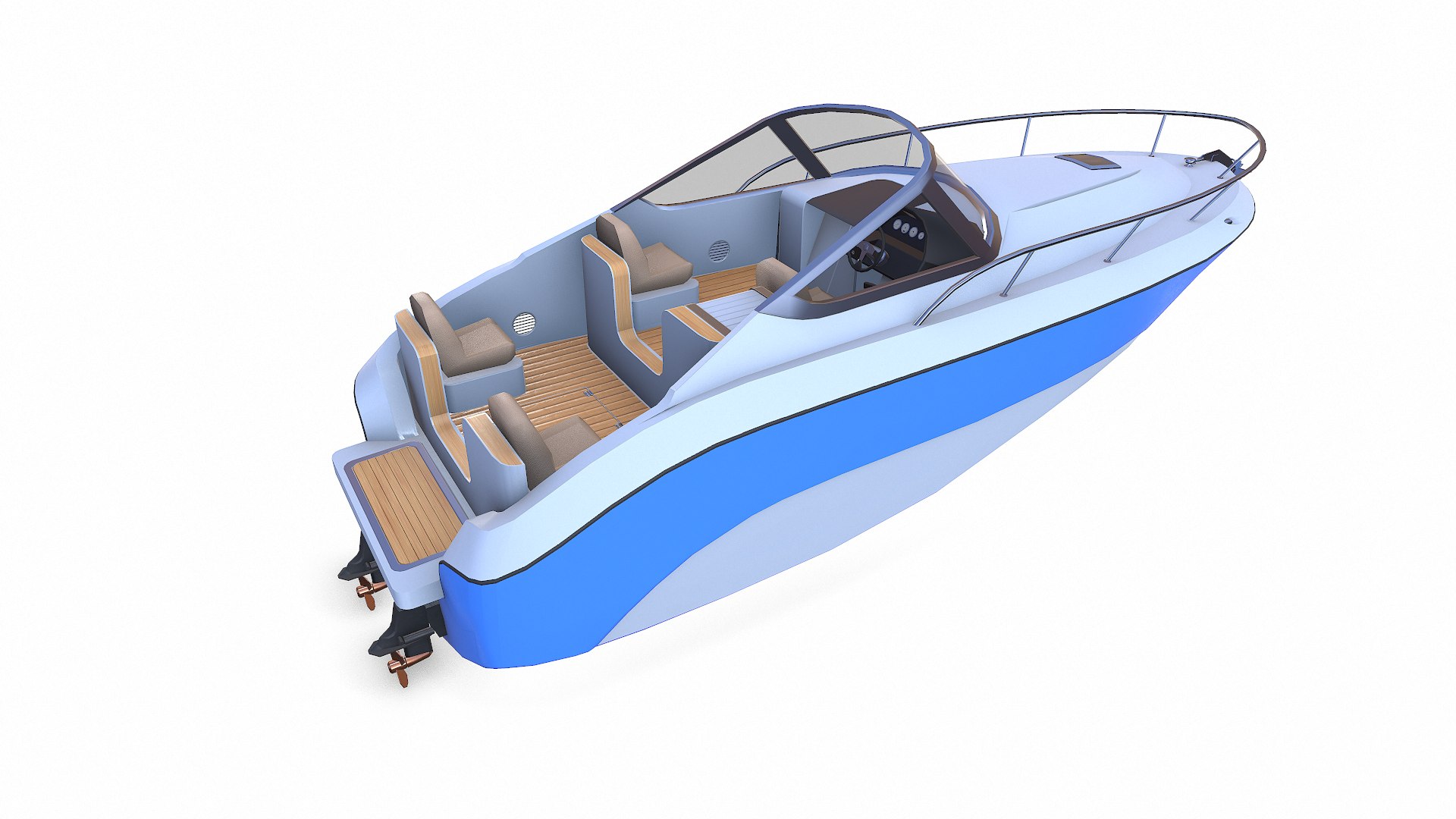 Speeddboat 019 Low-poly PBR model https://p.turbosquid.com/ts-thumb/EX/6t5gmz/Ks/screenshot010/png/1775048809/1920x1080/fit_q87/0512fd90064411cd4458613af66dea30ae45659c/screenshot010.jpg