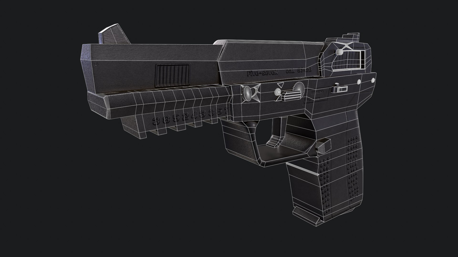 3D CsGo Five Seven Model - TurboSquid 1788243